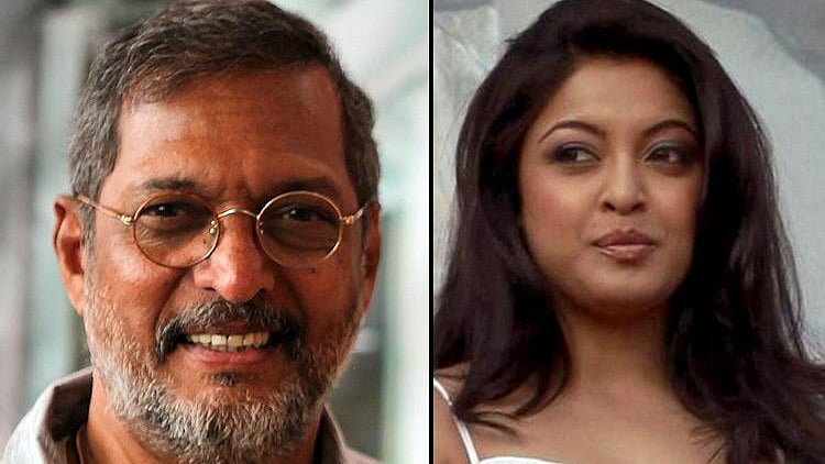 Nana Patekar and Tanushree Dutta. 