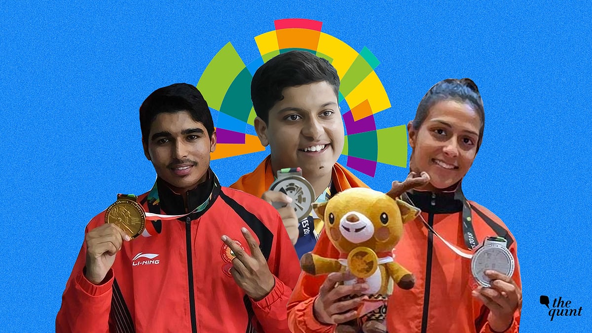From left: Saurabh Choudhury, Shardul Vihan and Pincky Balhara.