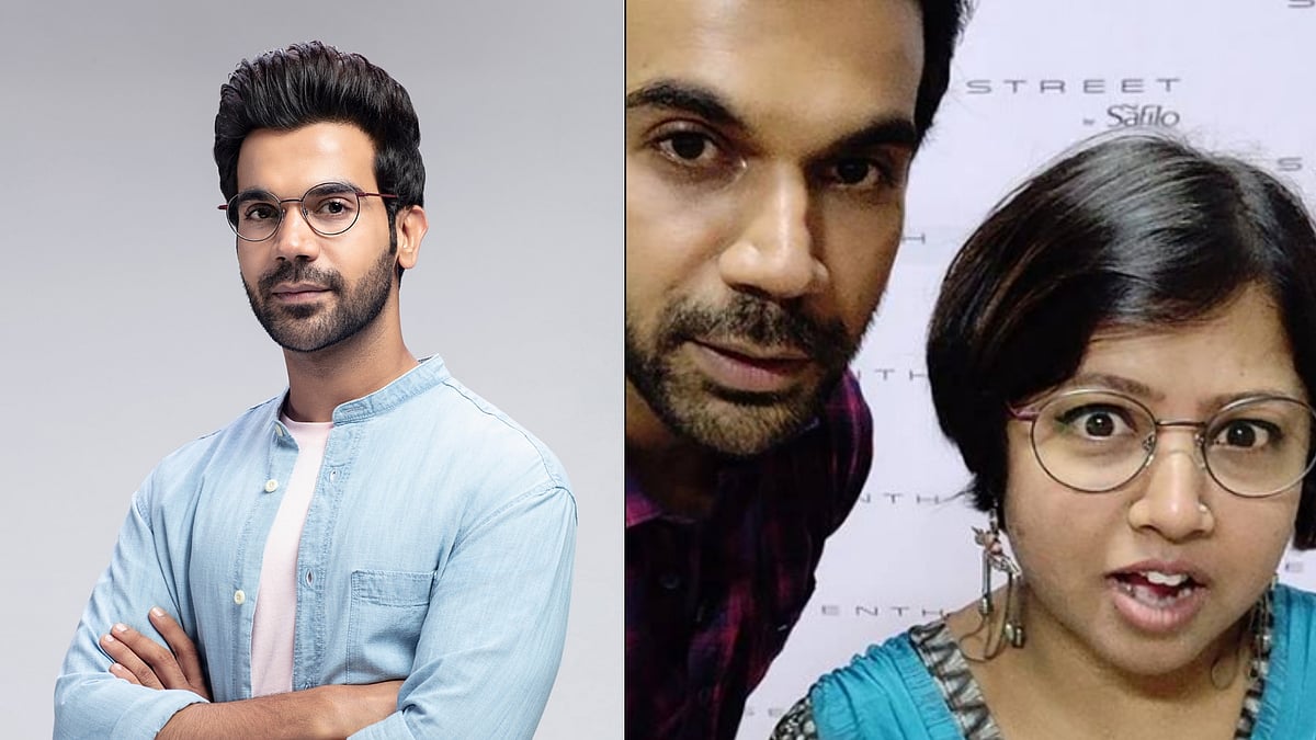 Rajkummar Rao’s new style statement.