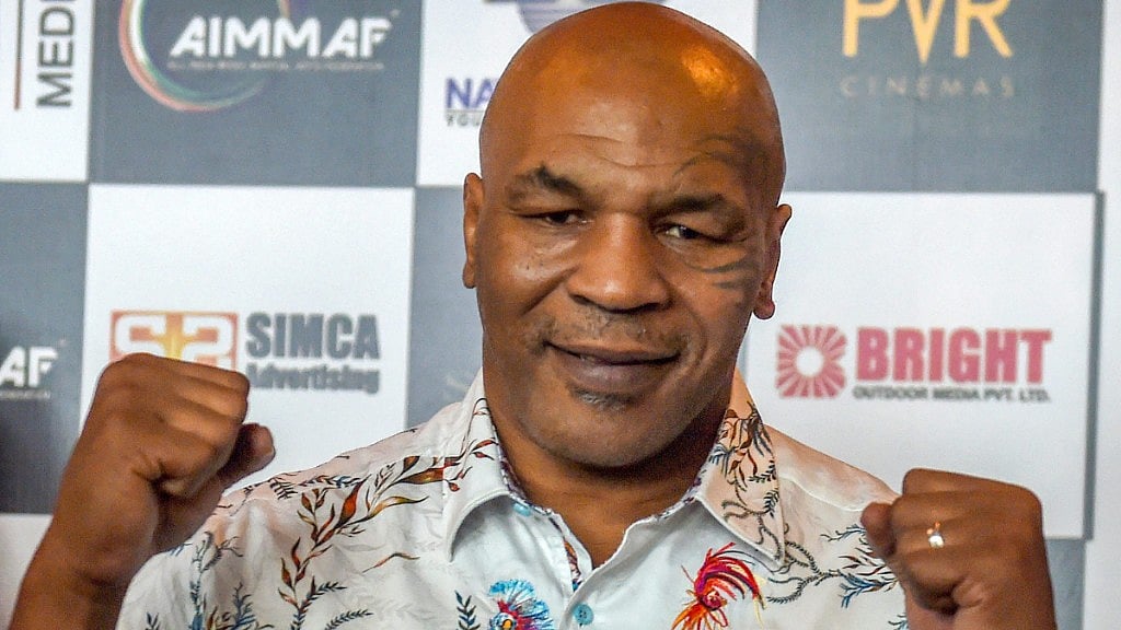 Former world heavyweight boxing champion Mike Tyson 