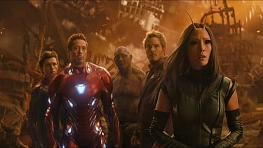 A still from <i>Avengers Infinity War.</i>