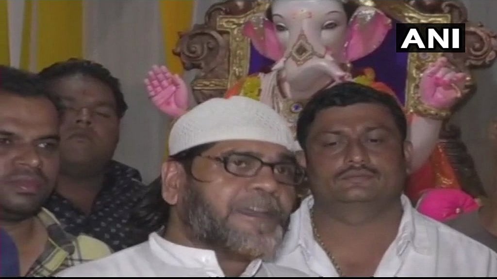 The Ganesha <i>aarti </i>and the <i>azaan </i>were conducted in the same pandal at Thane’s Mumbra on Thursday, 20 September.