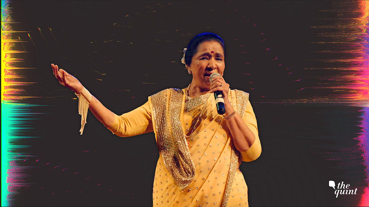 Image of Asha Bhosle used for representational 