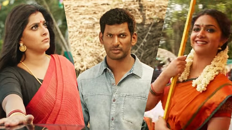 <i>Sandakozhi 2</i> is produced by and stars Vishal.