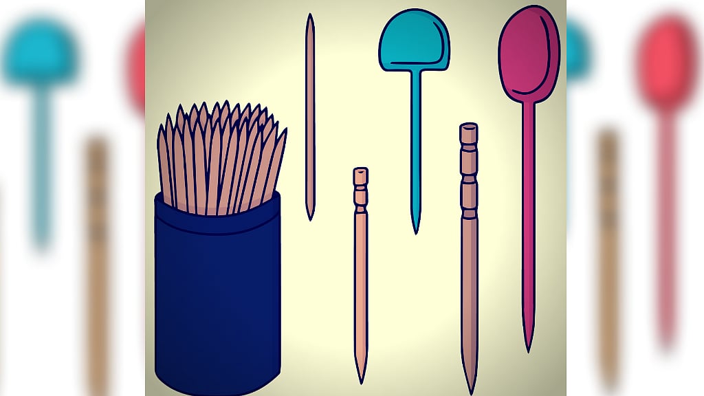 The desi love for a toothpick!