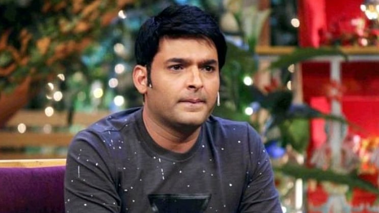 Kapil Sharma on the sets of his show.