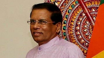 President of Sri Lanka Maithripala Sirisena. 