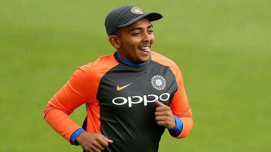 File photo of Prithvi Shaw.