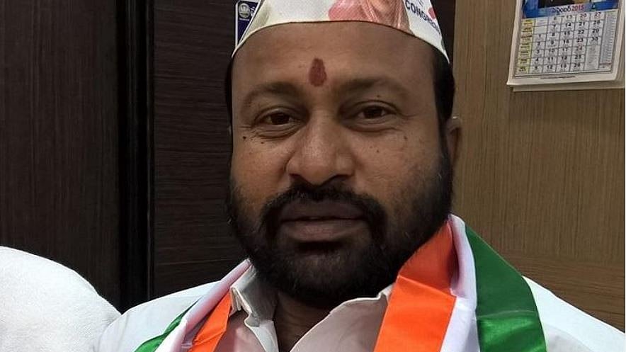 Telangana Congress leader Billa Sudheer Reddy.