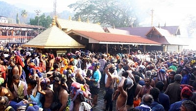 Sabarimala temple. (Photo: IANS)