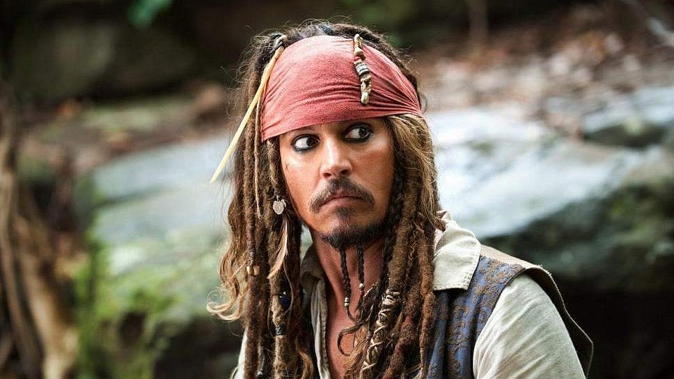 Actor Johnny Depp in his avatar of Captain Jack Sparrow.