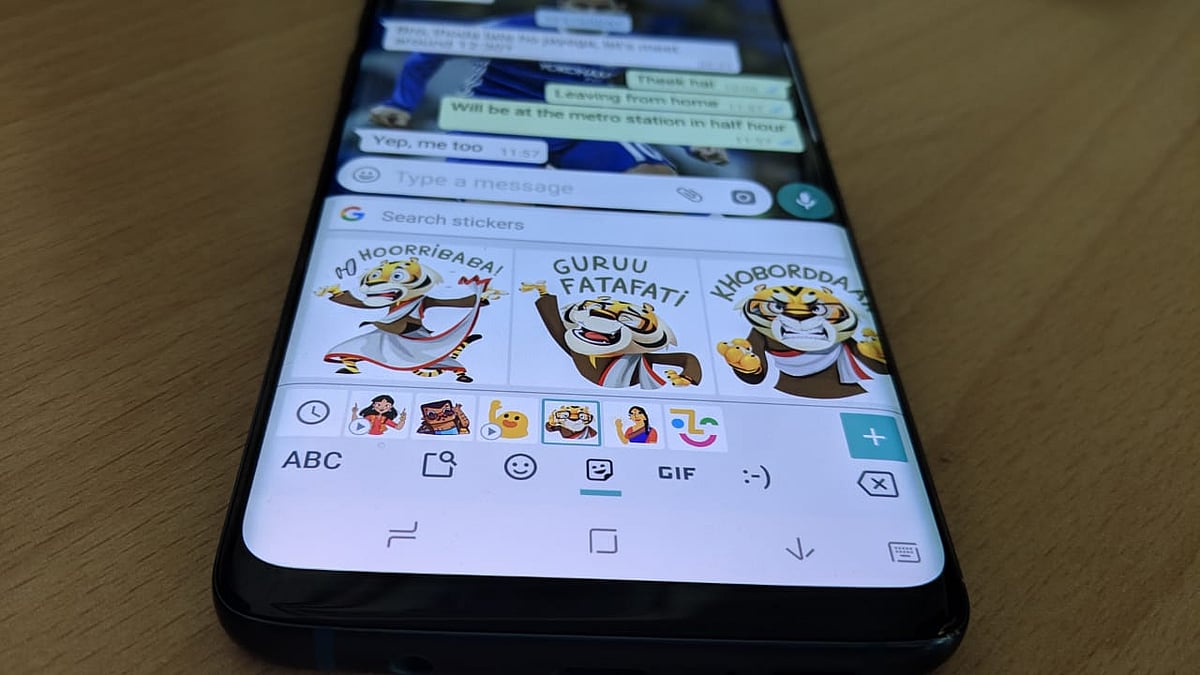 WhatsApp Stickers.