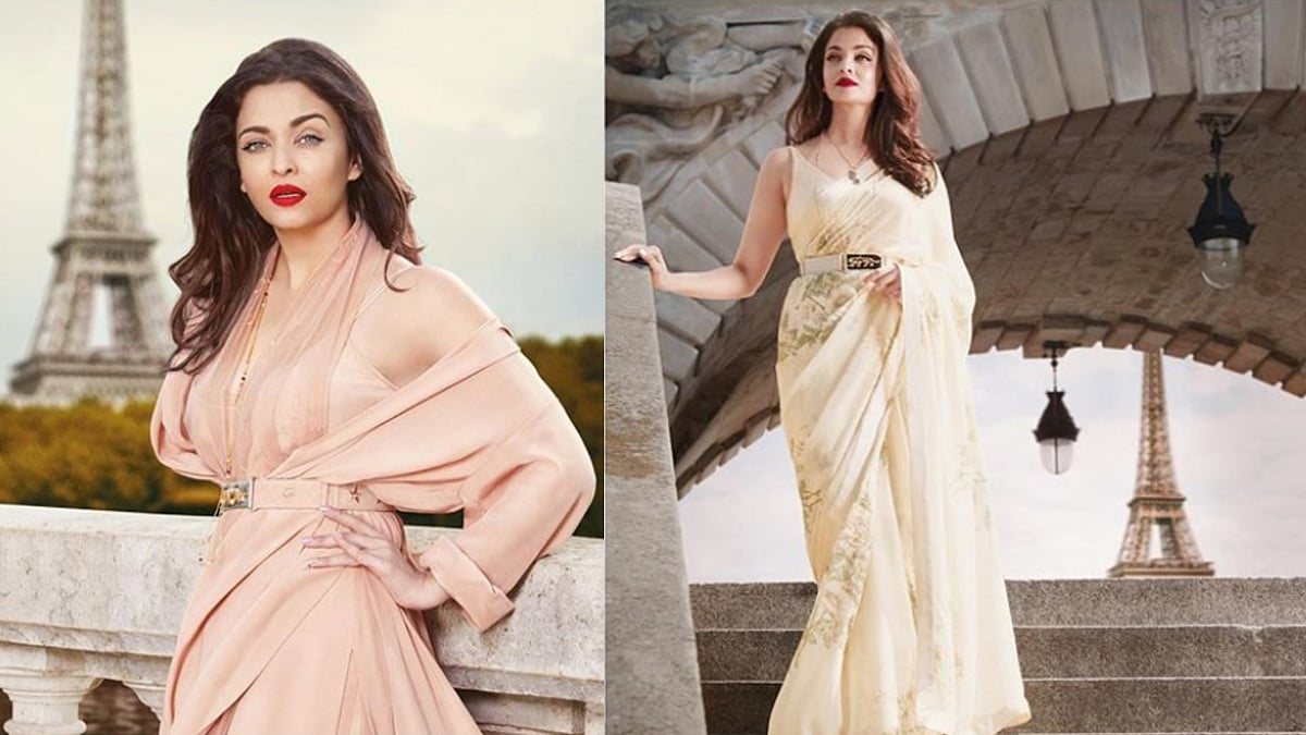Aishwarya Rai Bachchan in Sabyasachi couture. &nbsp;