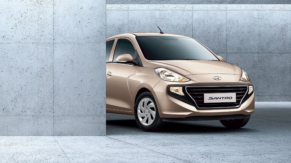 This is the all-new Santro, launching very soon in India. 