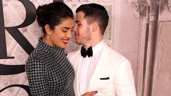Priyanka Chopra and Nick Jonas reflect the afterglow of their engagement. 