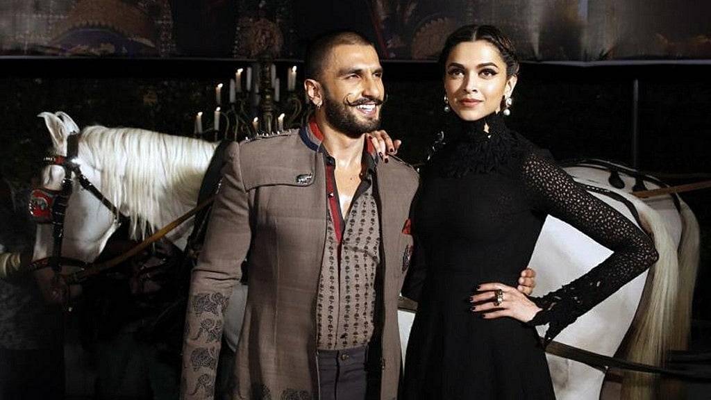 Ranveer Singh and Deepika Padukone. 