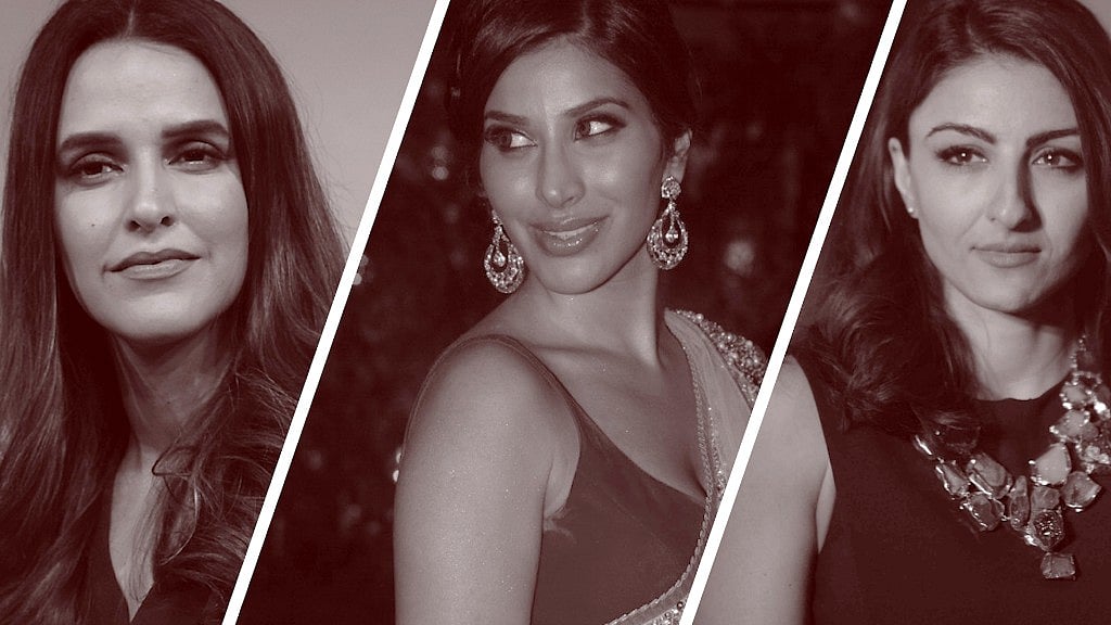 Neha Dhupia, Soha Ali Khan and Sophie Choudry came out in full support of Tanushree Dutta.
