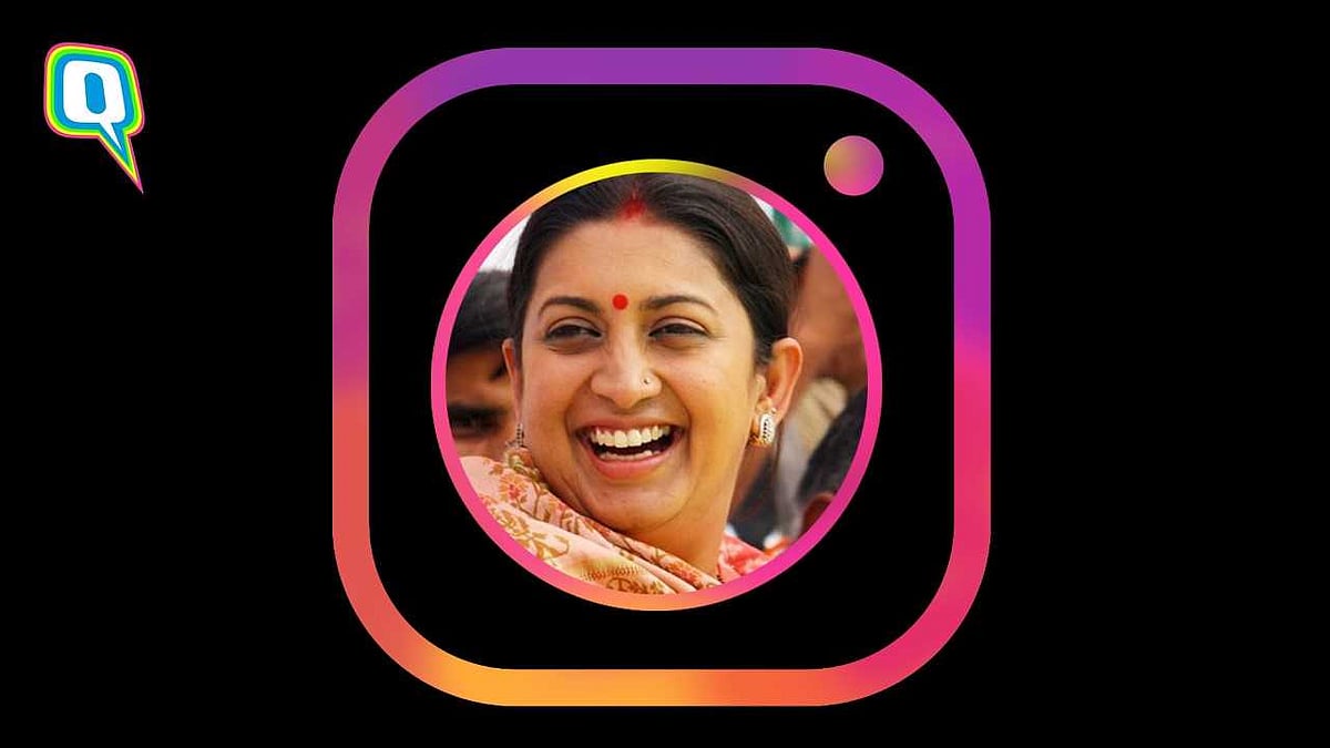 Smirti Irani’s Instagram is the coolest thing you will see today