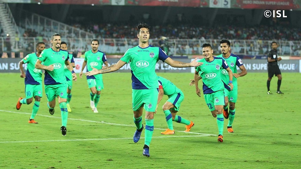 With 10 points, Bengaluru FC are now one point behind leaders Northeast United FC with one match in hand.