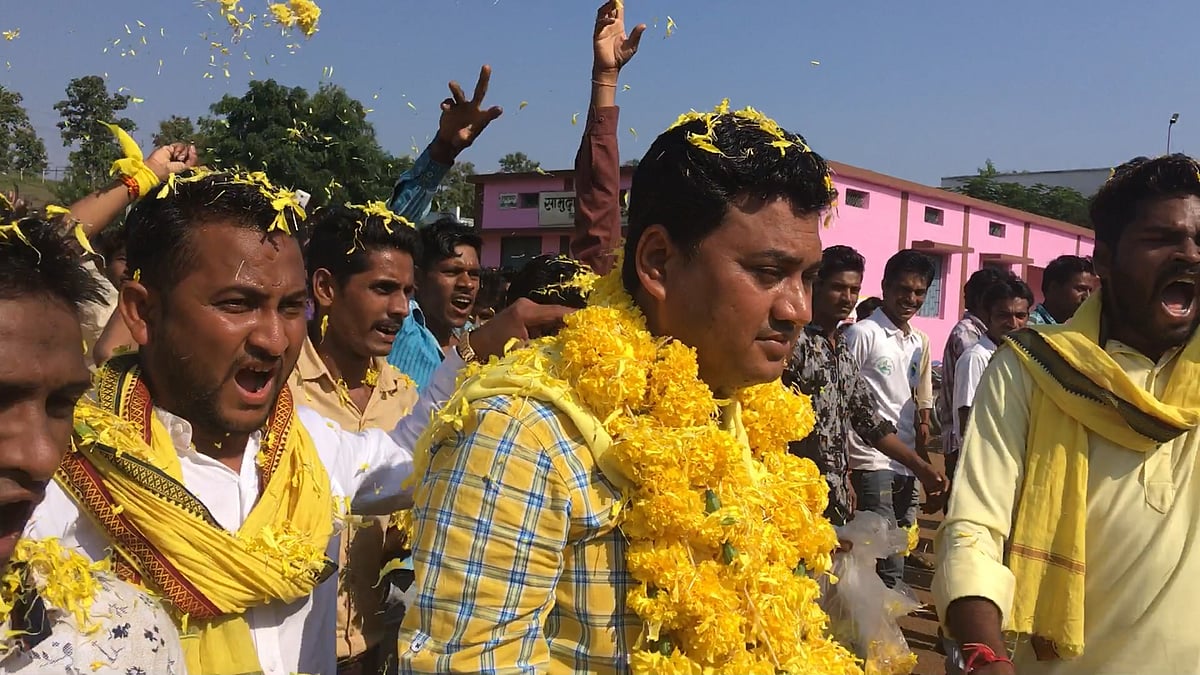 Dr Hiralal Alawa, founder of Jay Adivasi Yuva Shakti.