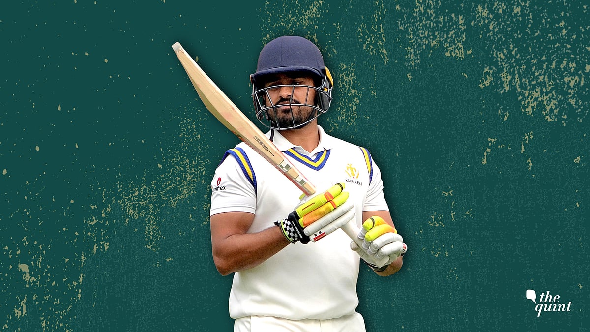 File photo of Karun Nair.