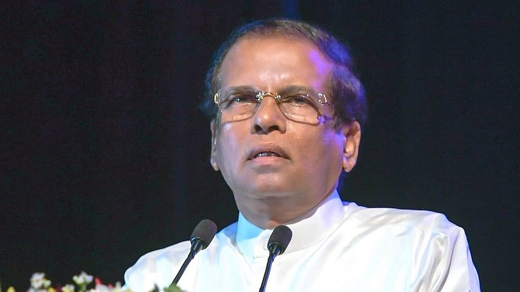 Sri Lanka President Maithripala Sirisena