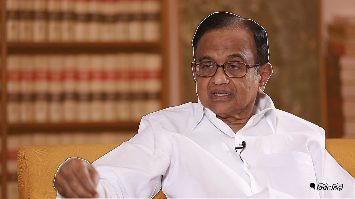 File image of former Finance Minister P Chidambaram.