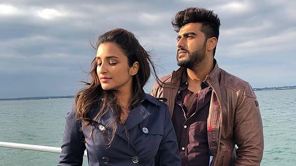 Parineeti Chopra and Arjun Kapoor in <i>Namaste England</i>. 