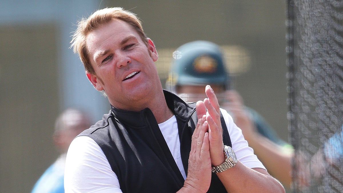 File picture of Shane Warne.