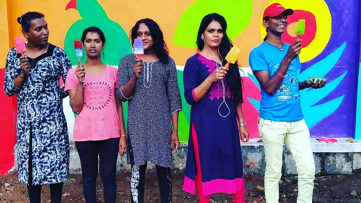 Artists of the Aravani Art Project.