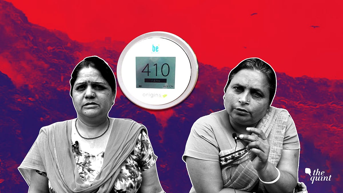 Bhalswa Landfill: Days after fire was doused, smoke worsens air quality in nearby colonies, raising health concerns.