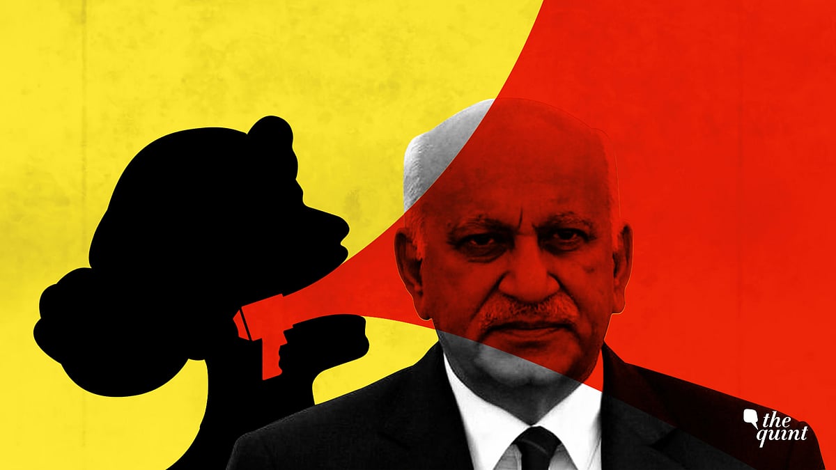 Once Akbar came under the spotlight, the spotlight was no longer on him personally. Rather, it was on the reaction of the BJP, and on Modi specifically.