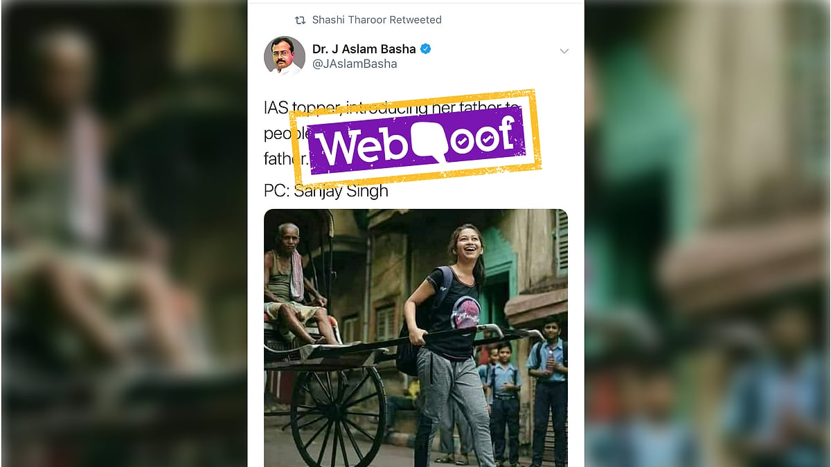 While the picture is genuine, and not morphed in any way, the claims are false. 