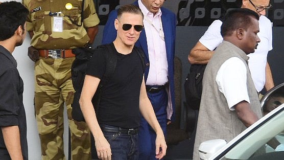 Bryan Adams in Mumbai. 