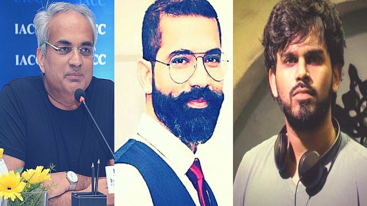 Mahesh Murthy (Left), Arunabh Kumar (Centre), Shamir Reuben (Right)