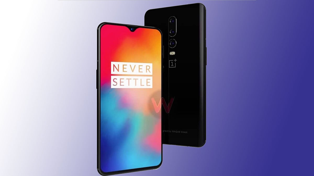 This could be the official OnePlus 6T design