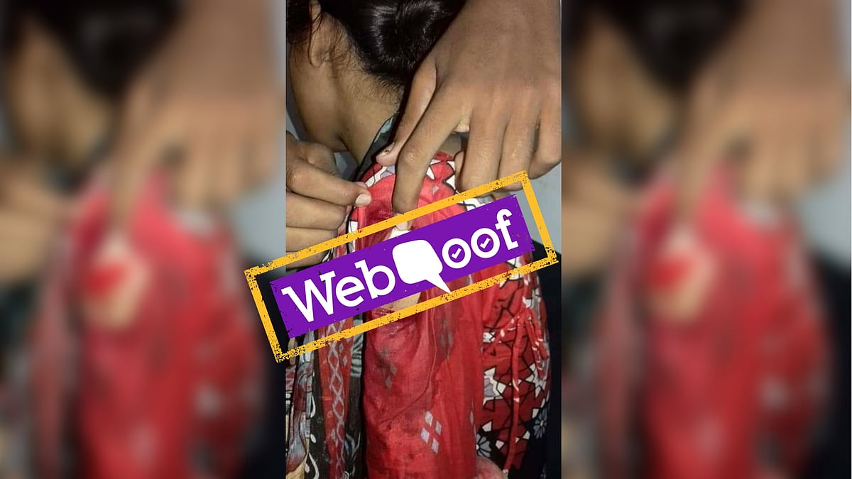 The post claims that the girl was attacked by Muslims but the SHO of Gopalganj district has clarified that there is no religious angle.
