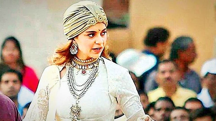 Kangana Ranaut as Manikarnika.