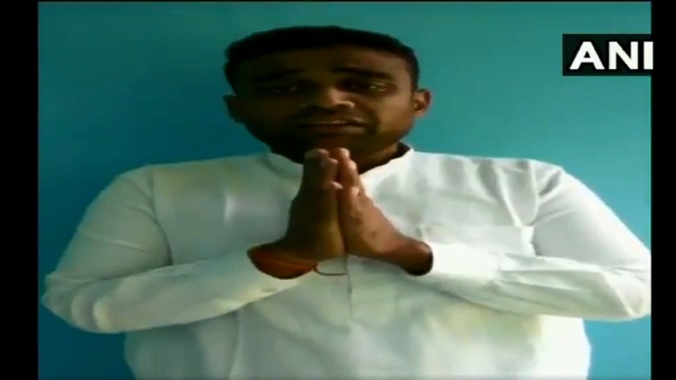 Organiser of the Dussehra event Saurabh Madan Mithoo.