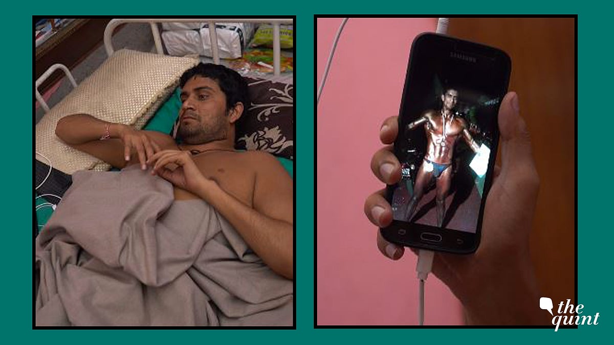 Jitendra Yadav has been paralysed since February after the UP police targeted him allegedly in a fake encounter.