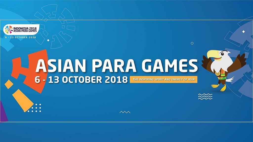 Official poster of Asian Para Games 2018. 