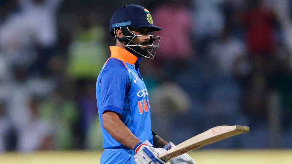 Virat Kohli scored his third consecutive century in the third ODI against West Indies.