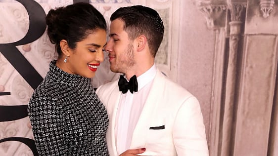 Priyanka Chopra and Nick Jonas reflect the afterglow of their engagement. 