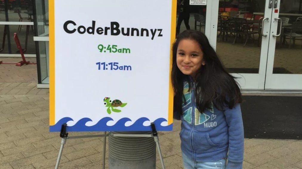 Samaira Mehta, the coding genius, all of ten!&nbsp;