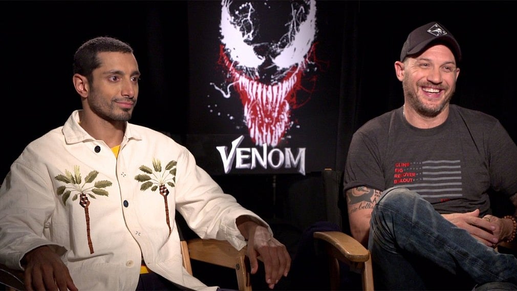 Riz Ahmed and Tom Hardy.
