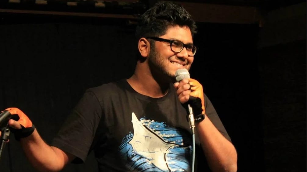 Comedian Utsav allegedly accused of sending sexually explicit messages to minors. 