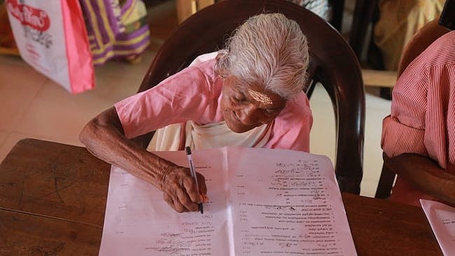 She has obtained a total score of 98 out of 100 in the recently conducted final exams.