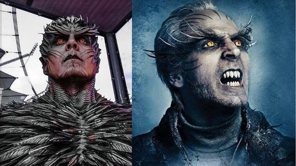 Akshay Kumar talks about the prosthetic make-up he had to wear for <i>2.0.</i>