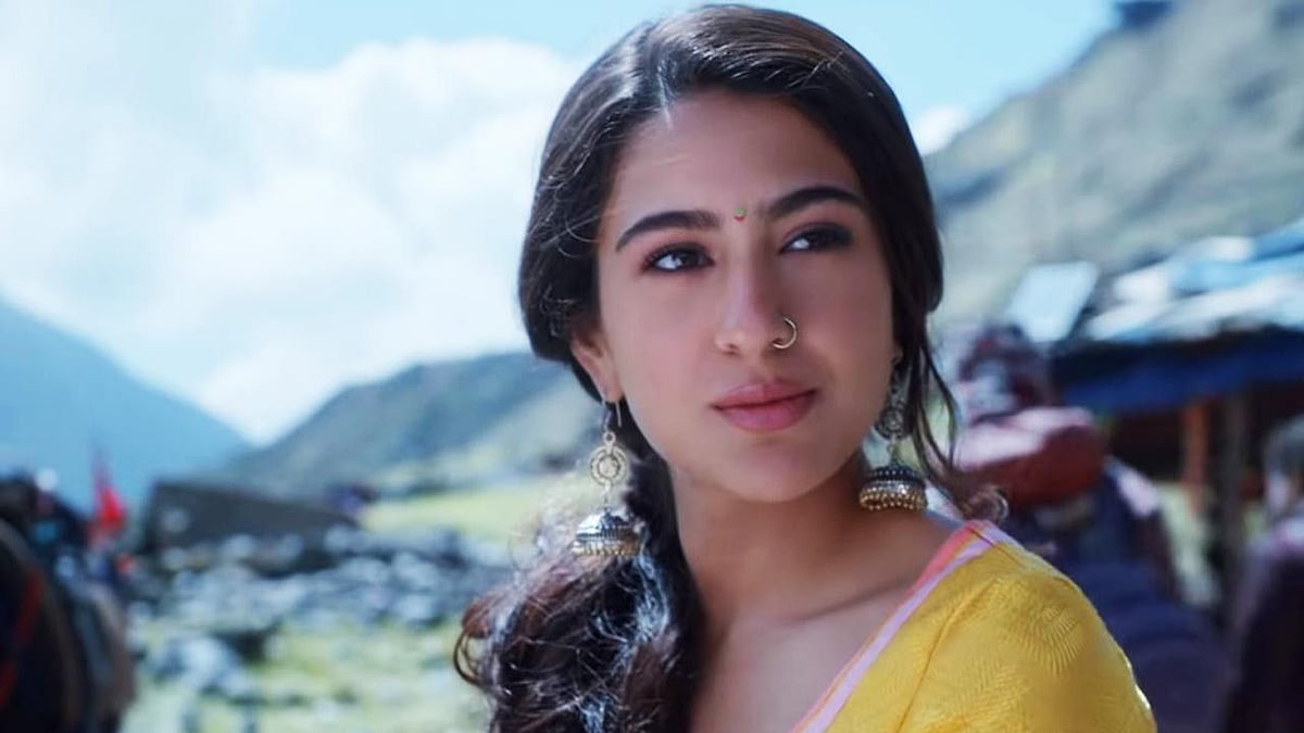 Sara Ali Khan in a scene from <i>Kedarnath</i>.&nbsp;