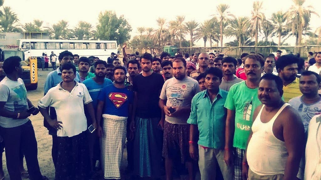 Indian workers stranded in Oman talk about their miseries, in 2017. Archived imaged used for representational purposes.